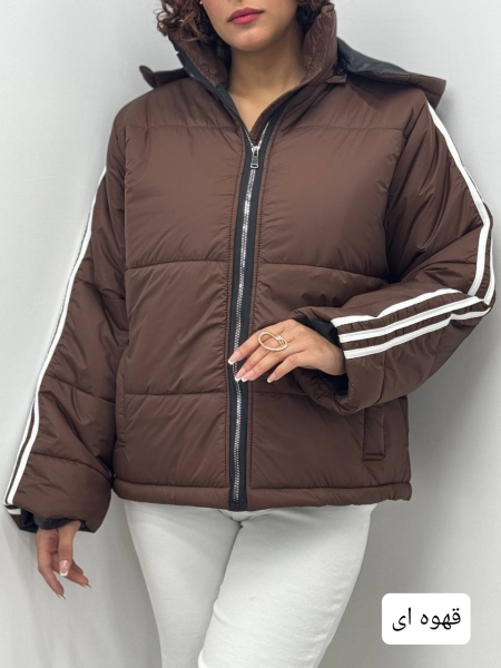 کاپشن آستین خطی