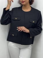 کت زارا دکمه پاپیونی مازراتی