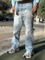 شلوار بگ تیکه دوزی