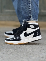 نایک وودو ساقدار سفید مشکی