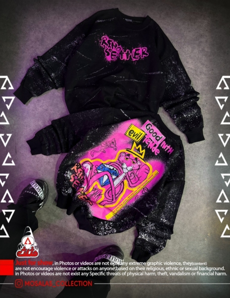 دورس سه نخ پنبه پلنگ صورتی