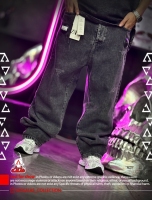 شلوار بگ جین ساده یکسال ضمانت