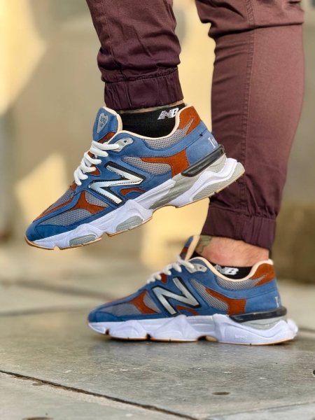 کتونی اسپرت نیوبالانس 9060 آبی قهوه ای