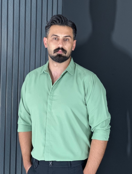 پیراهن دوشین مردانه سبز