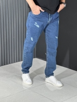 جین مام فیت زاپدار مردانه ابی تیره