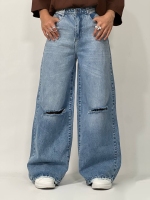 شلوار فول بگ جین