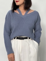 شومیز بافت یقه هفت