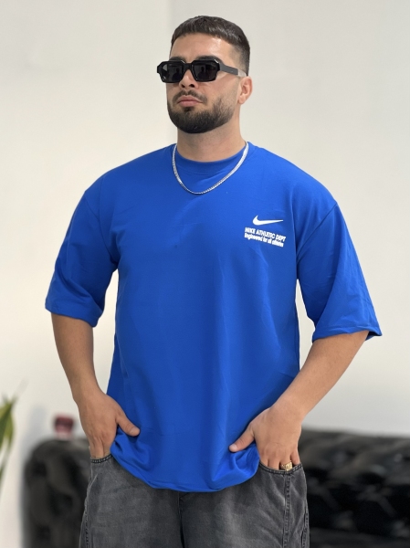 تیشرت 2نخ Nike آبی