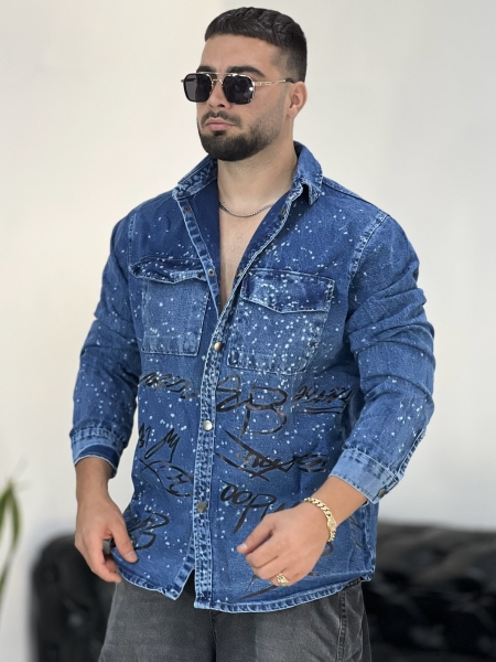 پیراهن جین ZARA آبی برفی