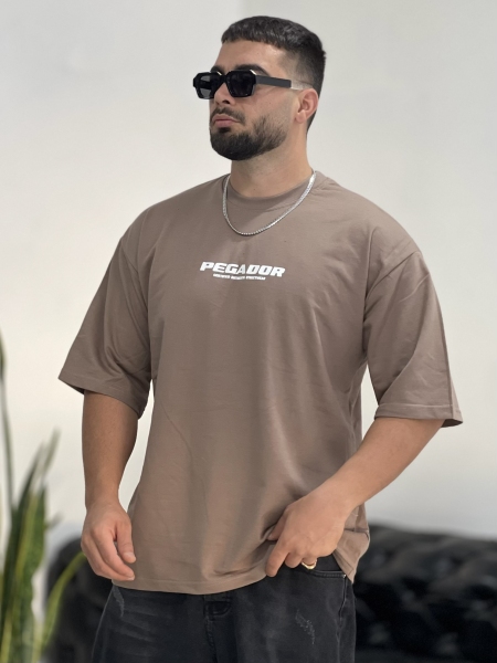 تیشرت 2نخ Pegador نسکافه ای