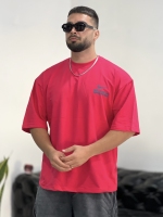 تیشرت 2نخ Nike سرخابی