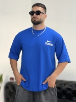 تیشرت 2نخ Nike آبی