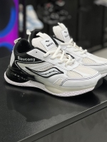 کتونی Sacony سفید مشکی 227