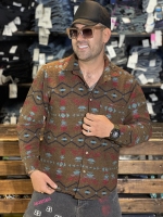 پیراهن پشمی پیراهن پشمی گرم بالا پیراهن