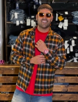 پیراهن پشمی گرم بالا پیراهن پشمی با کیفیت