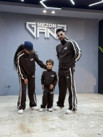 ست پدر بزرگسال قهوه ای