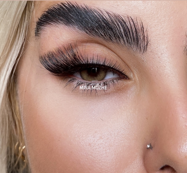 مژه یکسره روباهی سوپر کشیده