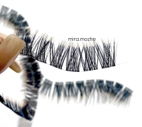 مژه امبره عسلی مشکی