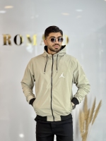 سویشرت بادگیر داخل خز Nazari کرمی