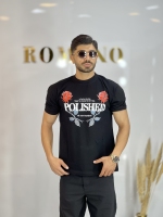 تیشرت گل رز Ph مشکی