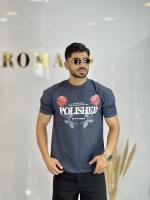 تیشرت گل رز Ph ذغالی