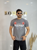 تیشرت گل رز Ph طوسی