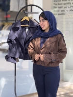 کراپ بارانی پایین دکمه