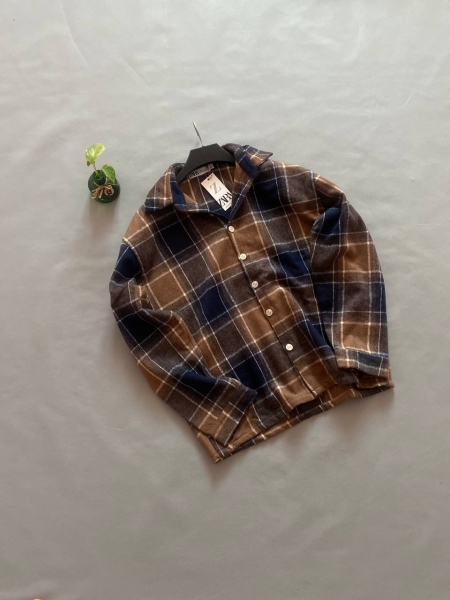 پیراهن پشمی باکسی