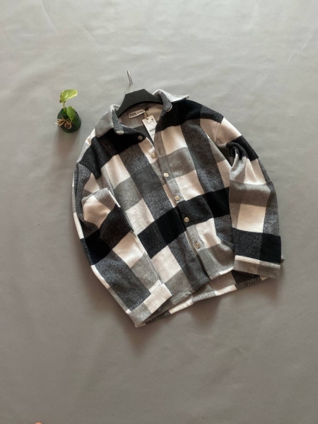 پیراهن پشمی باکسی