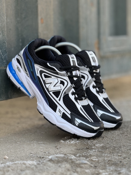 کتونی نیوبالانس 1064 جدید مشکی سفید آبی