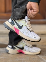 کتونی نایک v2k سفید مشکی صورتی