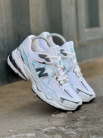 کتونی نیوبالانس 1064 جدید سفید آبی روشن