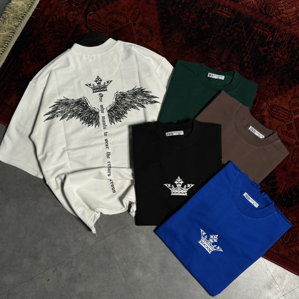 تیشرت دورس 3 نخ لش باکسی ( بسته 20 عددی ) هر عدد 380 تومان