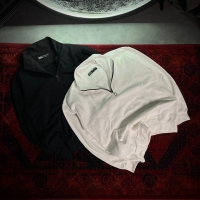 دورس 2 نخ پنبه داخل کرک نیم زیپ بیسیک سفید مشکی ( بسته 8 عددی ) هر عدد 530 تومان