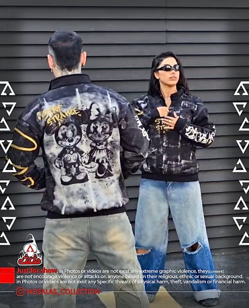 نیم زیپ دوری داخل کرکی