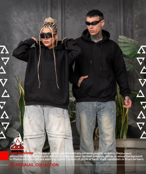 هودی سه نخ پنبه به شرط بسیار ضخیم