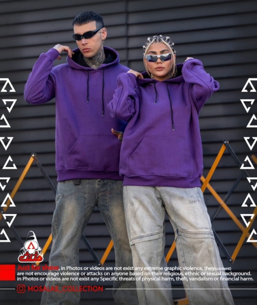 هودی سه نخ پنبه به شرط بسیار ضخیم