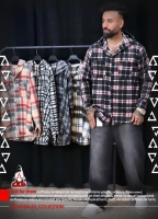 پیراهن پشمی 4 خونه یکسال ضمانت