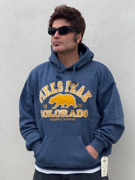 هودی COLORADO سرمه ای روشن