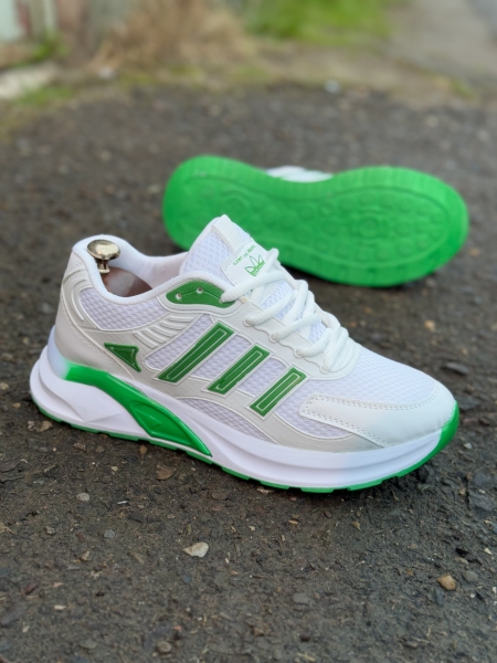 کتونی اسپرت آدیداس جدید سفید سبز