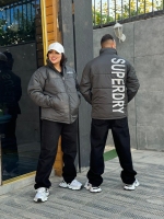کاپشن SUPERDRY ذغالی
