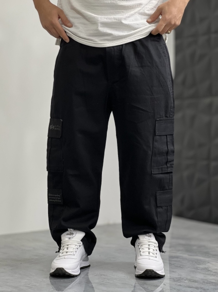 کارگو کتان ALFA مشکی