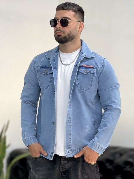 کت جین Max آبی یخی