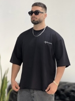 تیشرت 2نخ LIFE مشکی