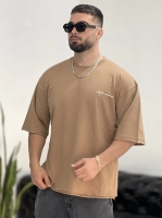 تیشرت 2نخ LIFE نسکافه ای