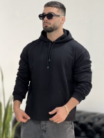 هودی 3نخ پنبه ZARA مشکی 795