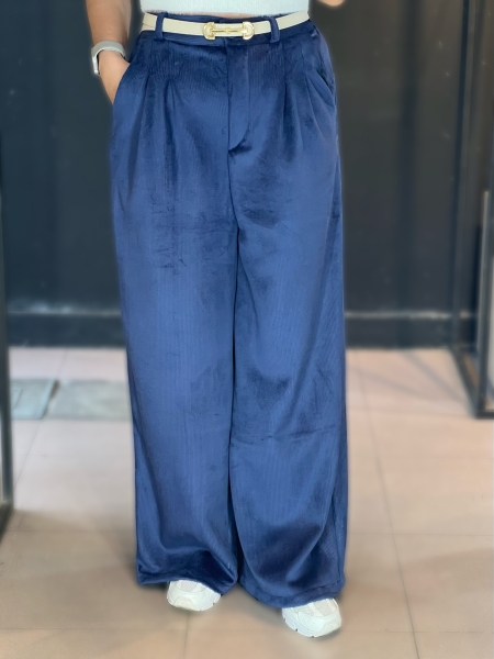 شلوار بگ کبریتی داخل خز