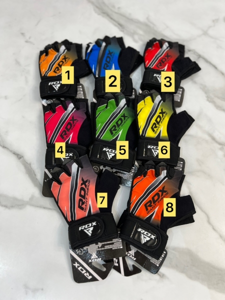 دستکش بدنسازی مچ دار