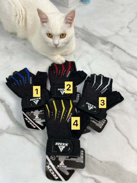 دستکش بدنسازی مچ دار