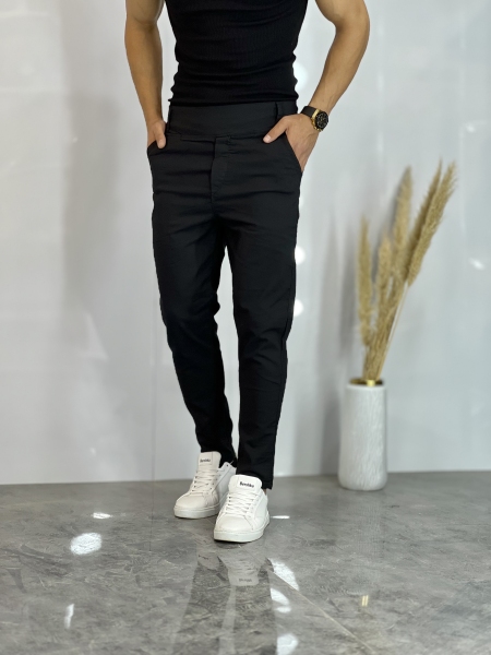 شلوار مام فیت کلاسیک Nm مشکی